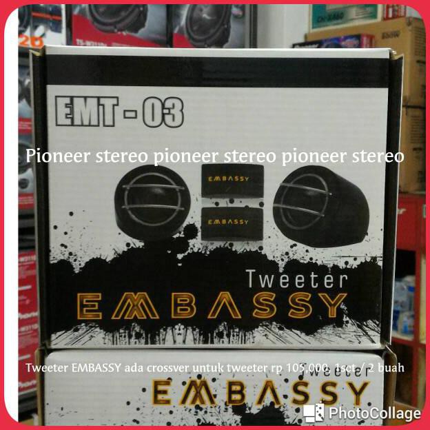 READY Tweeter EMBASSY + Crossover Tweeter