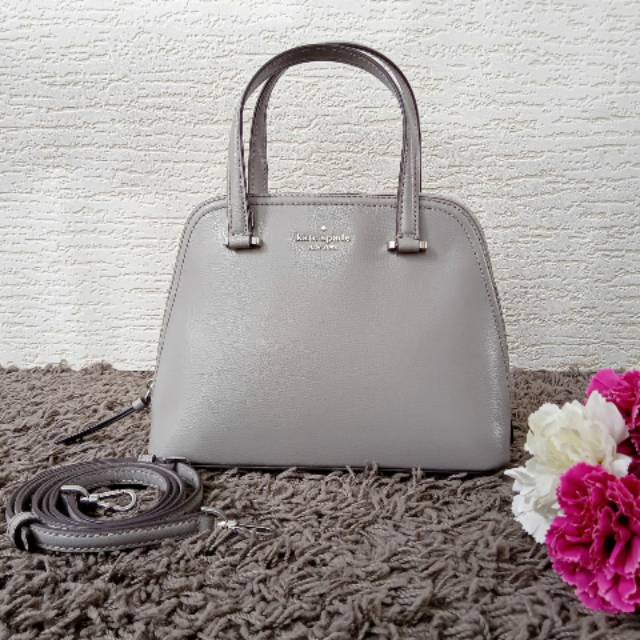 Katespade Small Dome Satchel Patterson Drive Soft Taupe