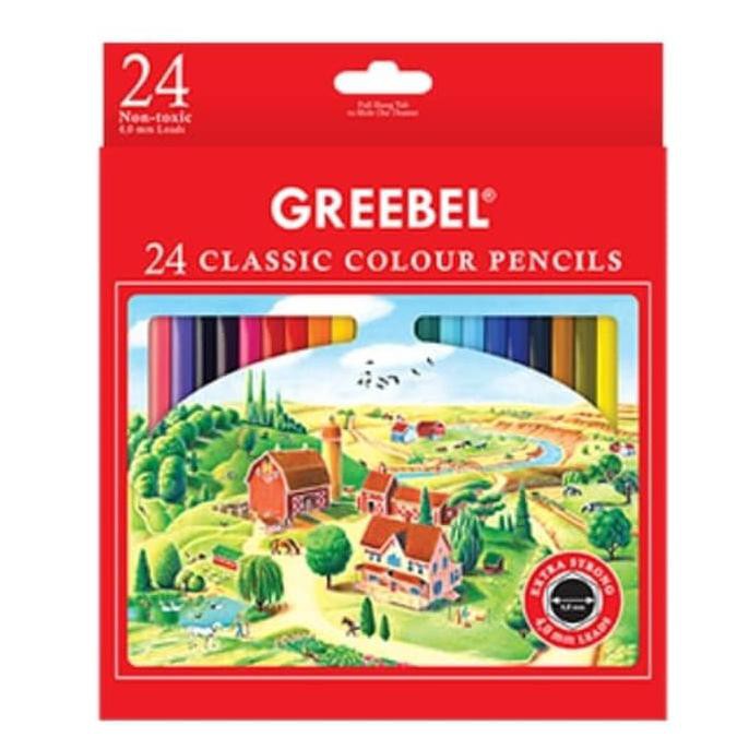 

Sale!! Pensil Warna Classic Greebel 24 Lead 4.0 Terbaru
