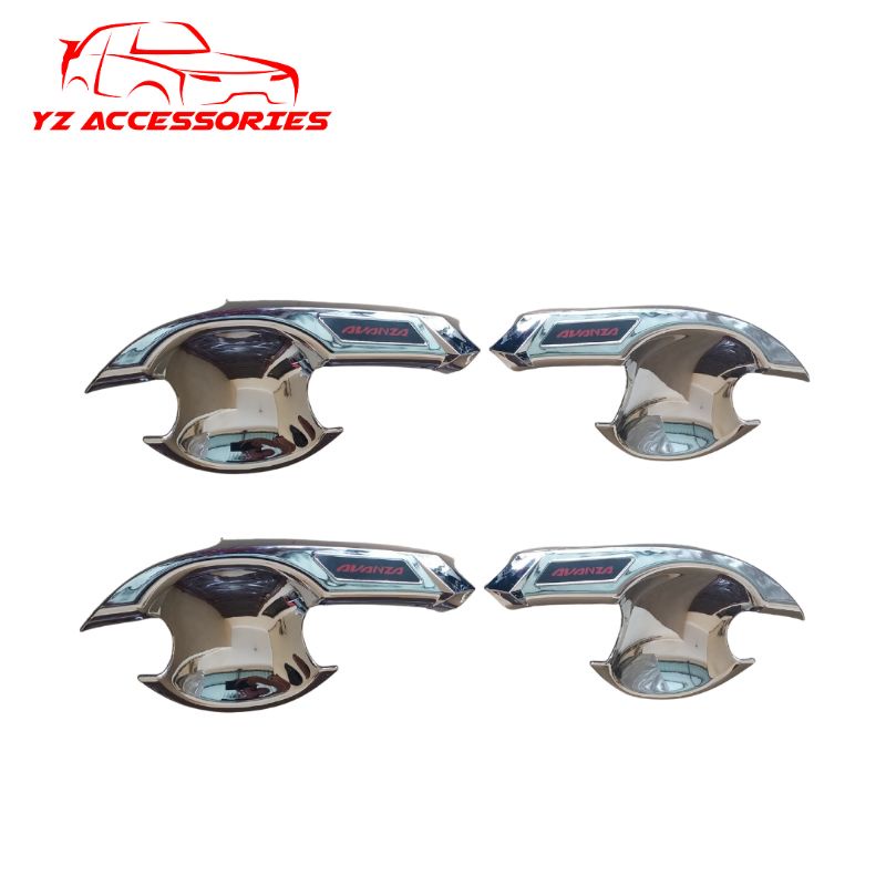 Outer Handle All New Avanza Veloz 2022 Chrome Hitam Dop Doff