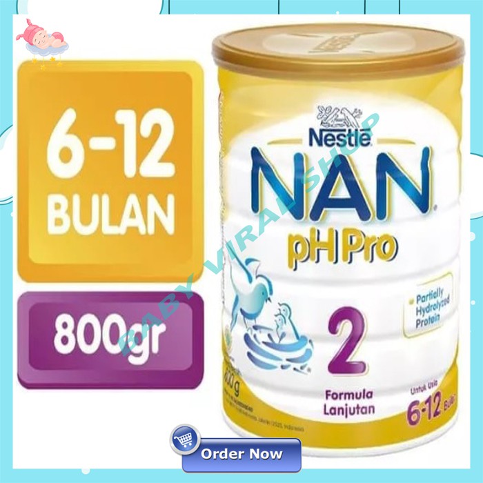 Nestle NAN pH Pro 2 800gr - Susu Formula Bayi Khusus Alergi Susu Formula Khusus Bayi Alergi NS 266