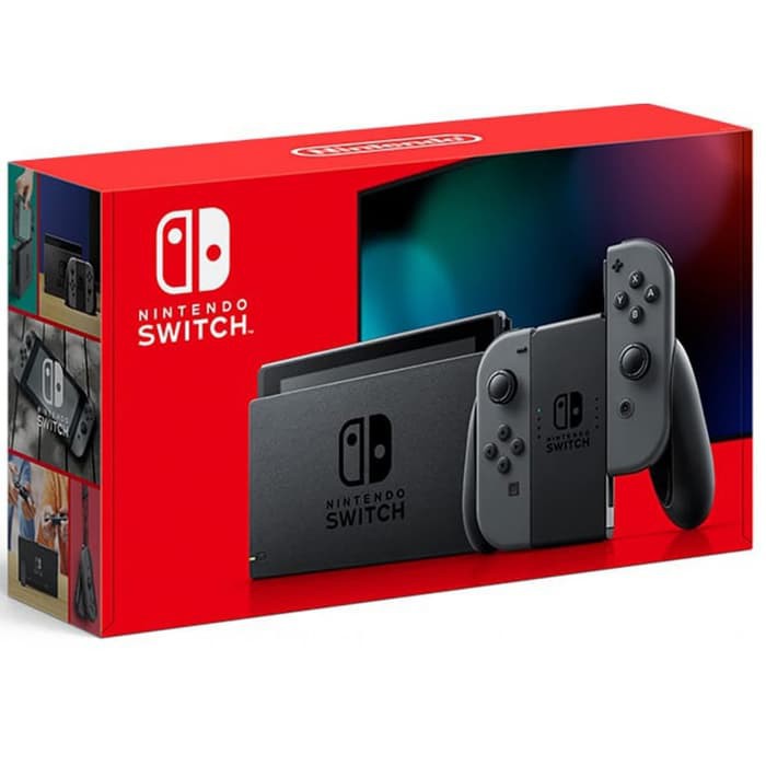 Nintendo Switch Console New Ver 2 HAC-001(-01) Grey