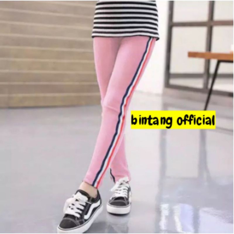 Legging Stripe Anak usia 6 thn - 13 thn