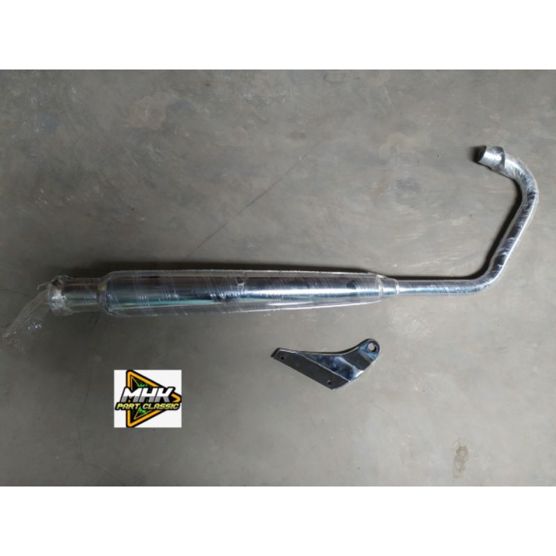 Knalpot Corbi Plor Knalpot Cb 125 pnp CB GL MP TIGER set dudukan