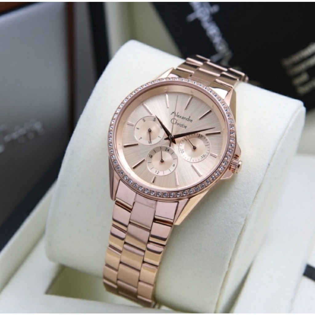 Jam Tangan Wanita Alexandre Christie Ac 2951  / AC 2645 Original