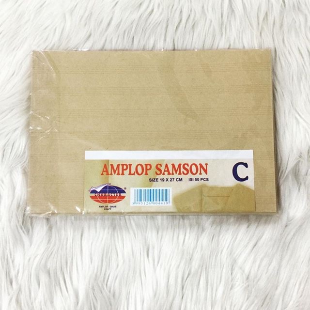 

AMPLOP SAMSON CHARACTER TIPE C