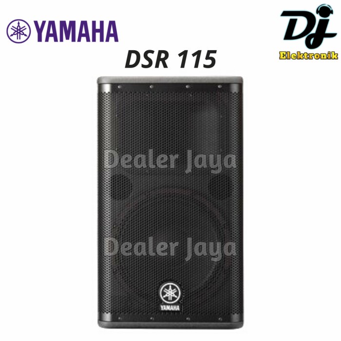 Jual Speaker Aktif Yamaha DSR 115 / DSR115 15 inch (Sepasang