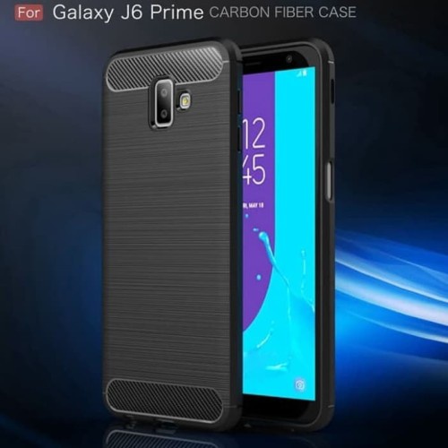 CASE SLIM FIT CARBON IPAKY SAMSUNG GALAXY J6 PLUS SOFTCASE - FA