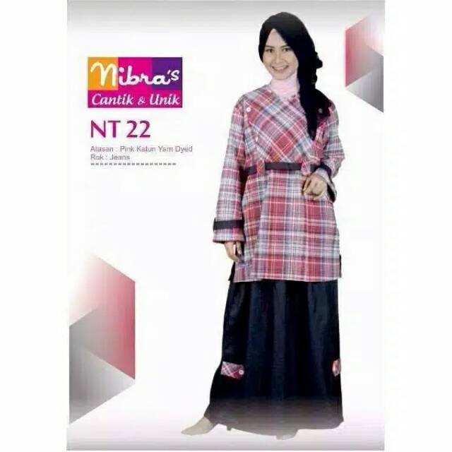 NIBRAS TEEN NT 22/Setelan nibras/setelan remaja/setelan rok/setelan murah