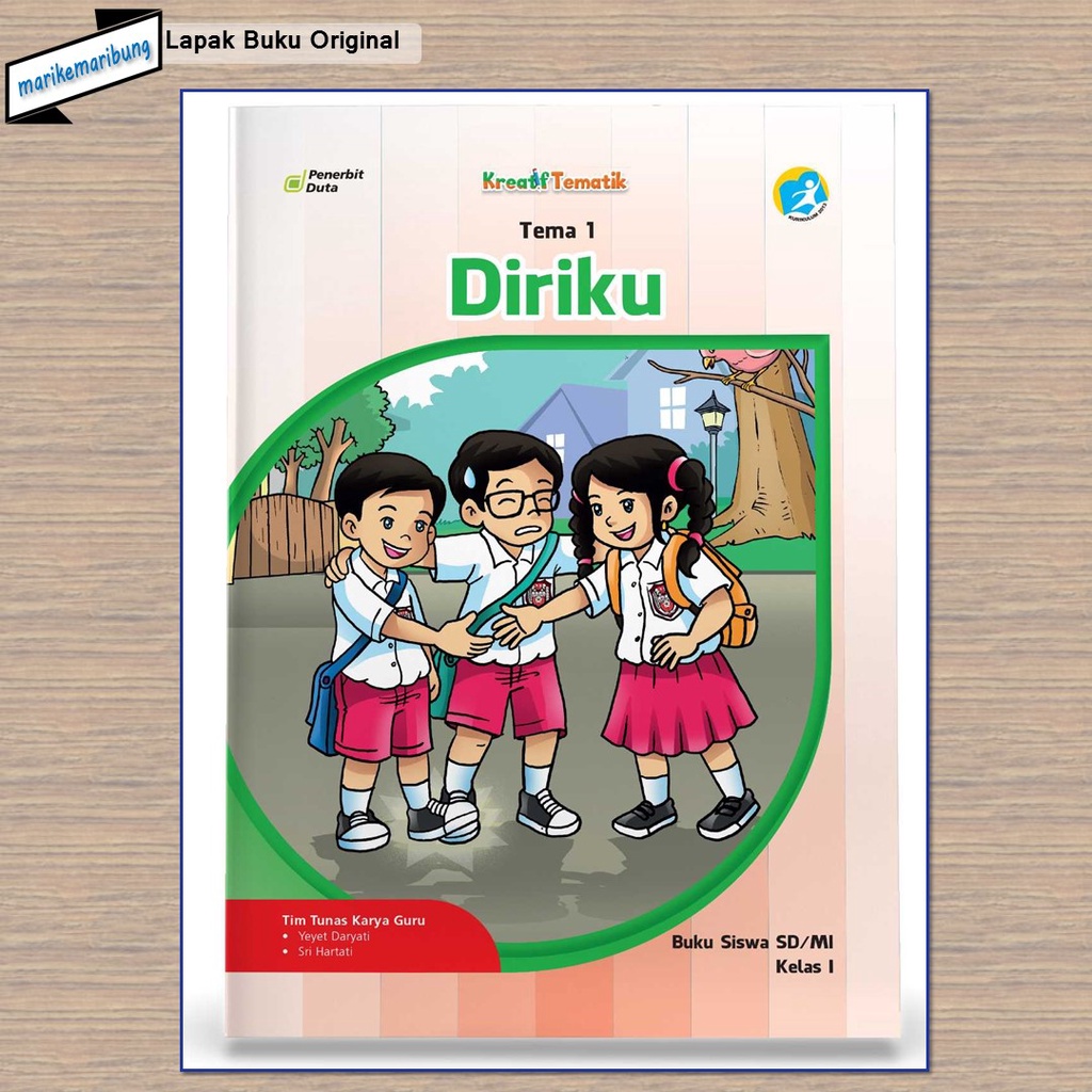 Buku Tematik SD Kelas 1: Tema 1 Diriku