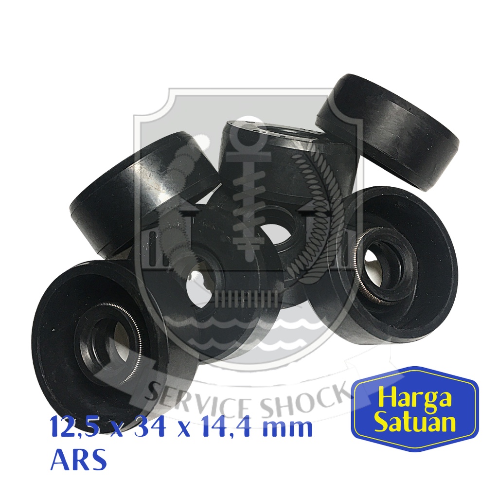 Sil Oli Shock Belakang Yamaha X-Ride 115 (Lama) 12,5 34 14,4 mm (Oil Seal Rear Shock Breaker Absorbe