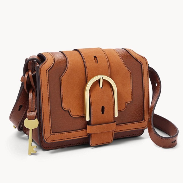 FOSSIL WILEY CROSSBODY MULTI BROWN