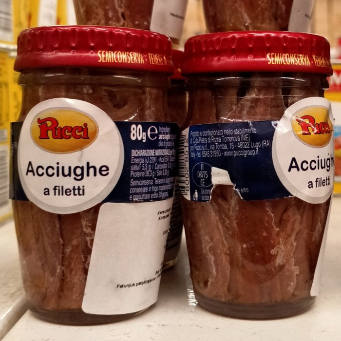 

Gg1Hh Pucci Acciughe Anchovies Fillet In Oil/Anchovy 78 Gr s1Gkk