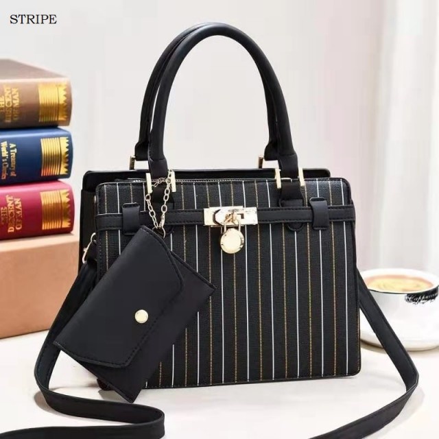 ZC 6542 RISCE TAS 2IN1 HAND BAG IMPORT WANITA CEWEK PEREMPUAN JAKARTA BATAM