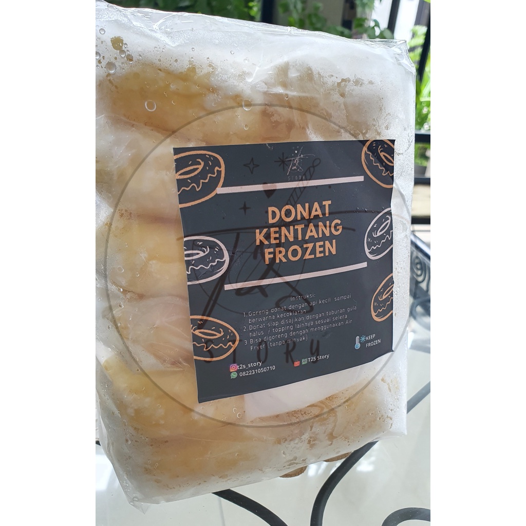 

Donat Kentang Frozen (12 pcs) (500gr)