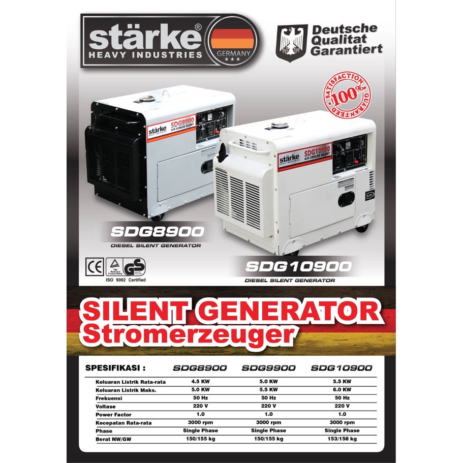promo                 Silent Generator stromerzeuger 5000 watt mesin diesel pakai solar mesin genset