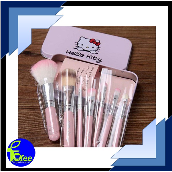 [IMPORT] - Kuas Make Up 7 in 1 / Make Up Tools / Make Up Brush