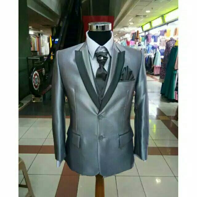 Jas Silver Pengantin