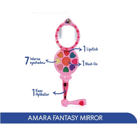 [ GROSIR ] Amara Fantasy Mirror 4.9 [ FREE AMARA MINI LIPSTICK ]