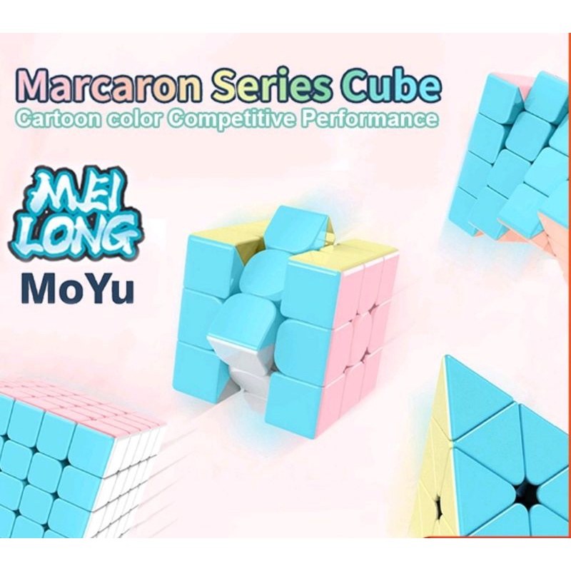 [COD] PROMO!!! Rubik MoYu MeiLong 3x3x3 Magic Cube Stickerless| Magic Cube 3x3 Speed Cube 3x3| Rubik Murah 3x3