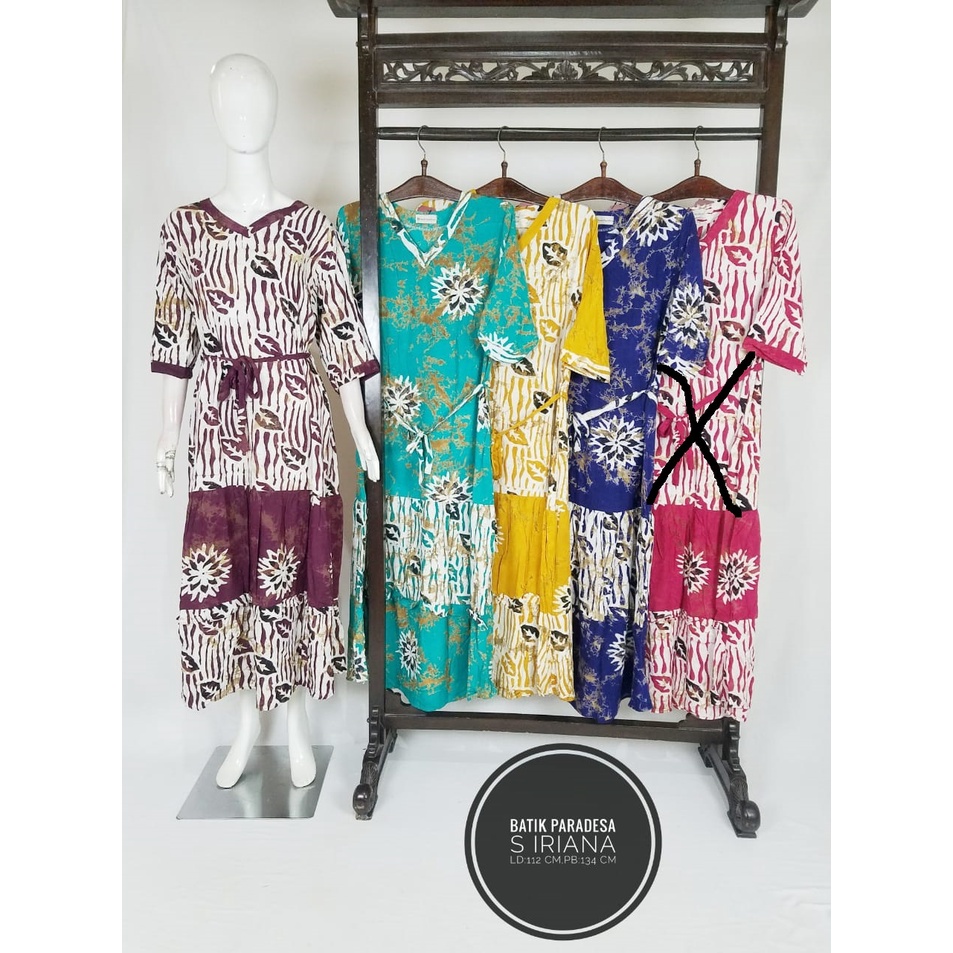 Daster Batik Pekalongan Daster Sedress Daster Model All Size Batik Paradesa By Batik Huza