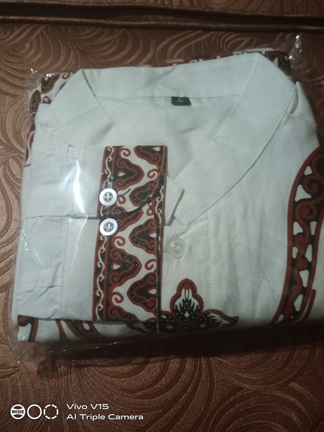 Parikelir# Setelan Batik Sarung Koko Sarkem Batik Lebaran Dasar Hitam Putih Ori Batik Solo By