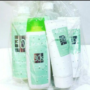 Paket Facial Cream Toner Cleanser Peeling Set Biokos