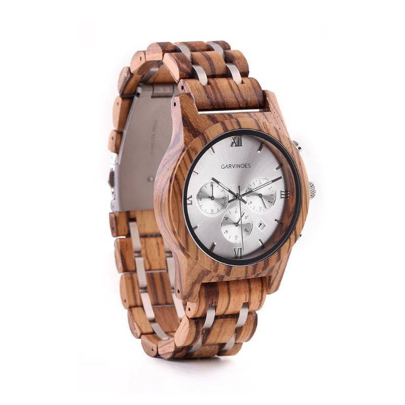 Jam Tangan Kayu Aesthetic Garvinoes