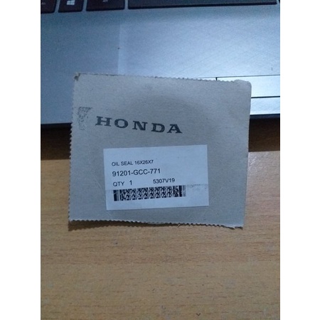SEAL MAGHNET BEAT VARIO SCOOPY ORI 91201GCC771