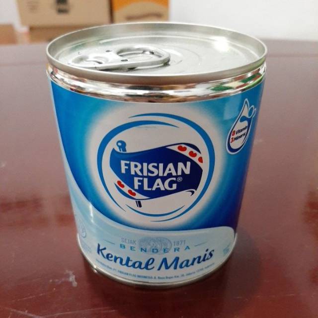 

Frisian flag putih kaleng 370gr