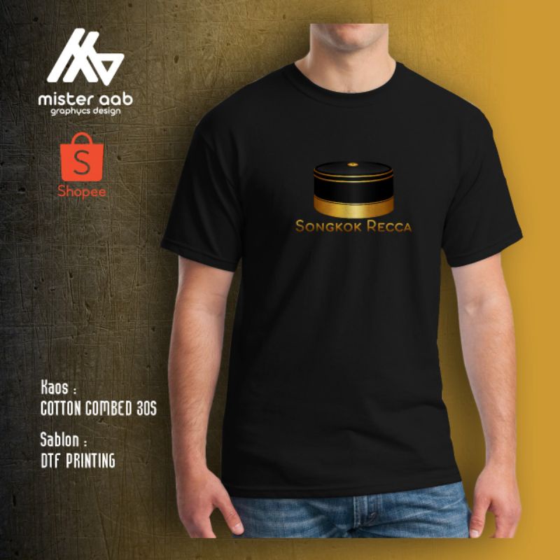 KAOS PRIA, KAOS BUGIS SONGKOK RECCA KAOS DINGIN BERKUALITAS