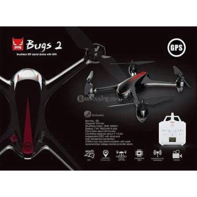 MJX Bugs 2 B2W Brushless