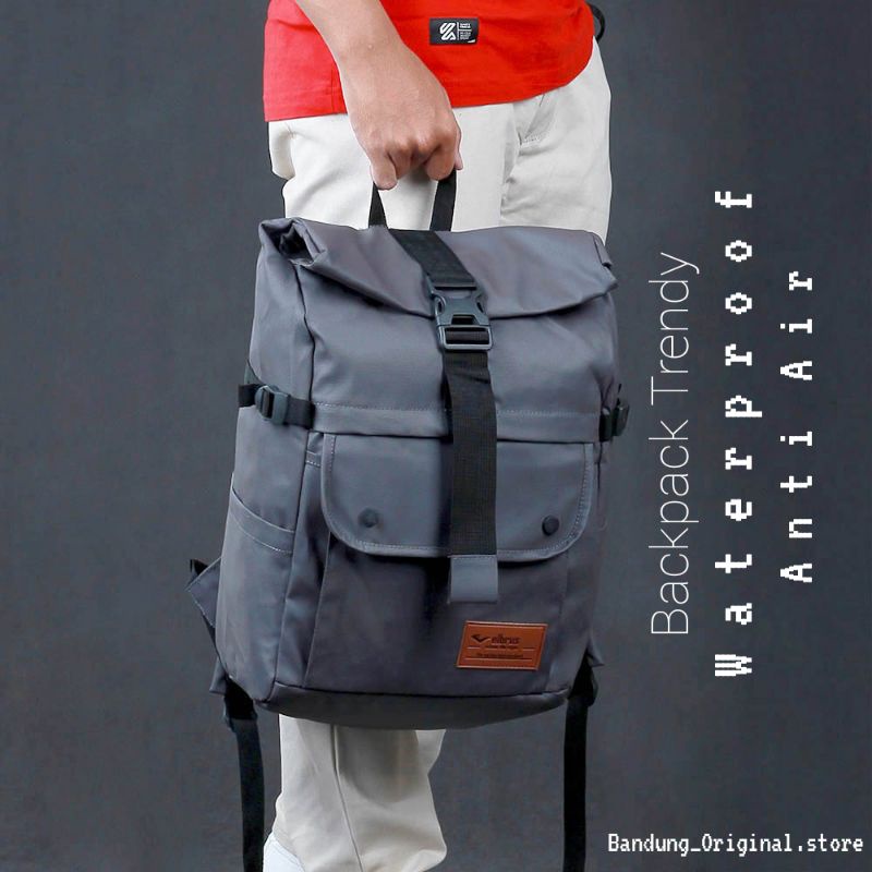 Tas Backpack Pria Ransel Punggung Traveling Premium Anti Air Waterproof Original Promo