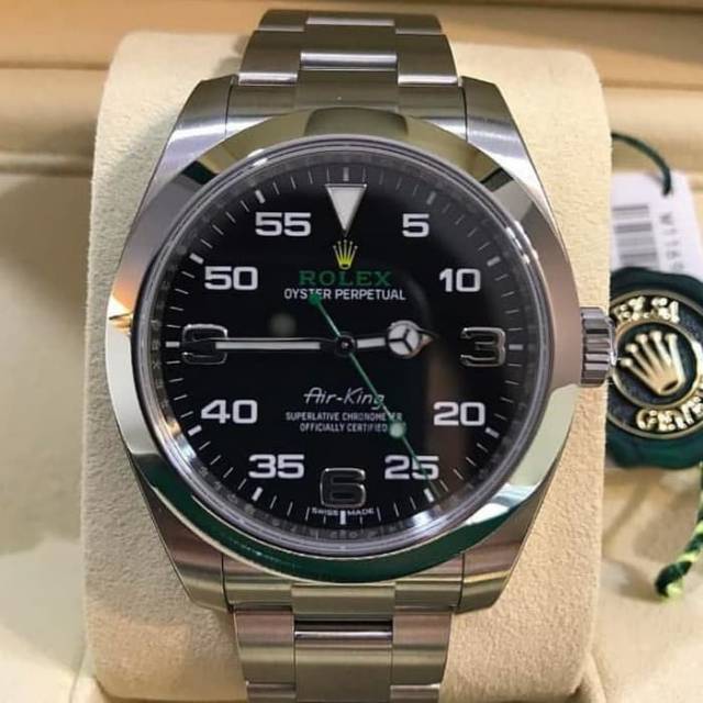Jam Tangan Rolex Air-King 116900 - Baja Tahan Karat Otomatis