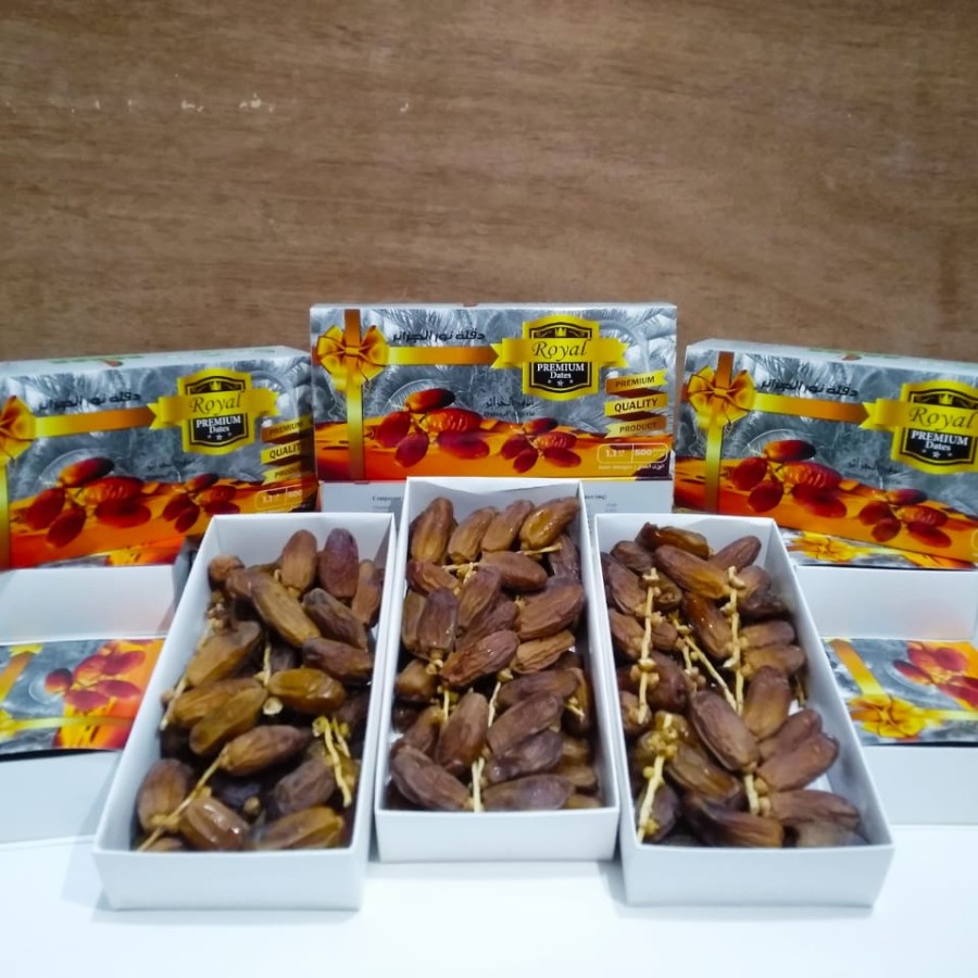 

Kurma Tunisia Tangkai-ROYAL-500gr/Dus/12 Pack-Kurma Tangkai PREMIUM