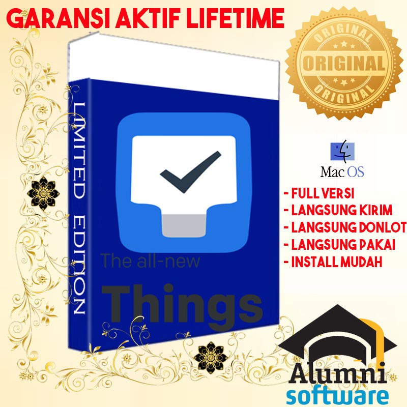 [FULL VERSION] Things 3 Mac To Do List LIFETIME - GARANSI AKTIVASI
