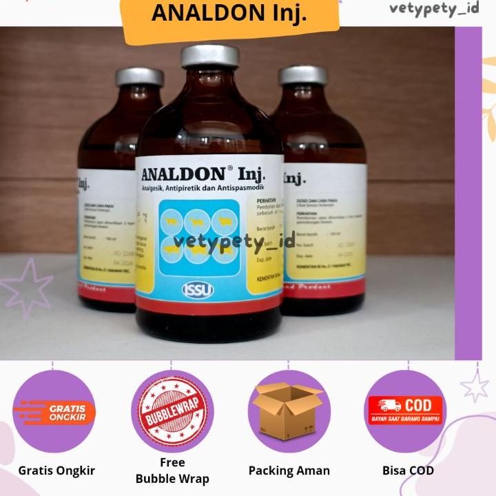 Best Seller.. ISSU Analdon 100 ml - Obat Hewan Analgesik Antipiretik