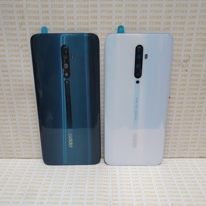 Backdoor Tutup Belakang Baterai Back Casing Housing OPPO Reno 2f ORI - Sky White