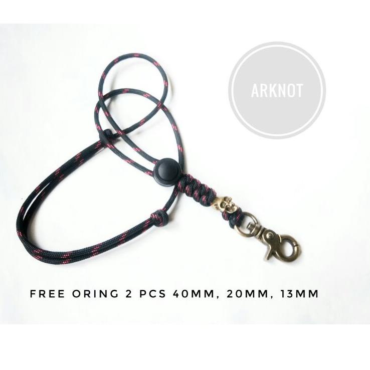 

[KODE HIFTC] Lanyard pods paracord skull beads lanyard aegis vinci rpm dll