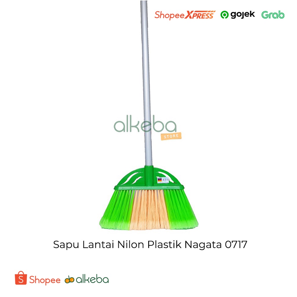 Sapu Lantai murah Nilon plastikPlastik Nagata 0717 - broom nylon