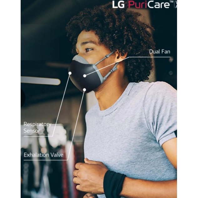 READY STOCK LG Puricare Gen 2 AP551AWFA AP551ABFA HITAM PUTIH WHITE