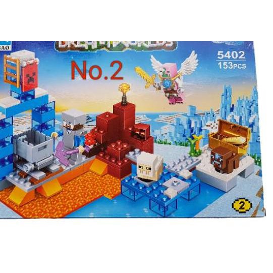 Lego Merek Chao Bao Minecraft Mine Craft My World Baru Murah