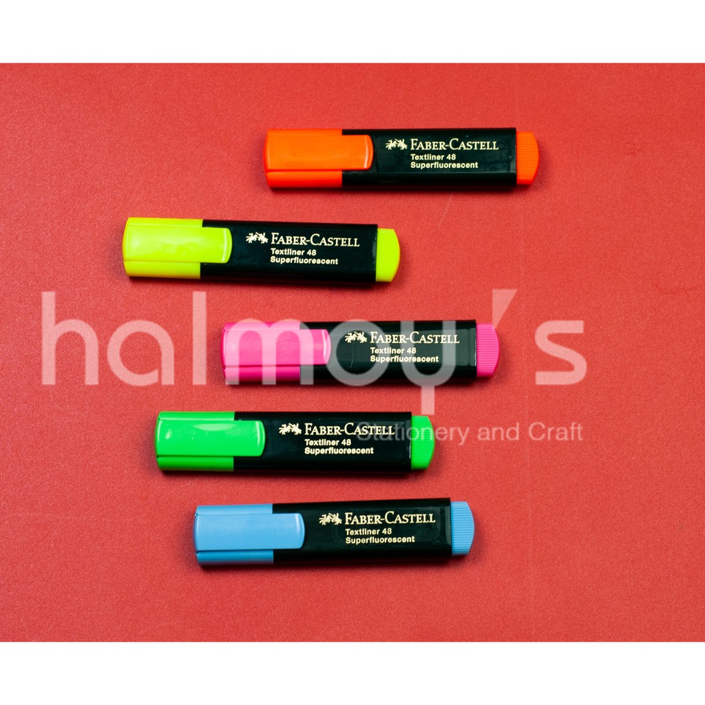 

HIGHLIGHTER / TEXT MARKER FABER CASTELL TEXTLINER 48 SUPER FLUORESCEN