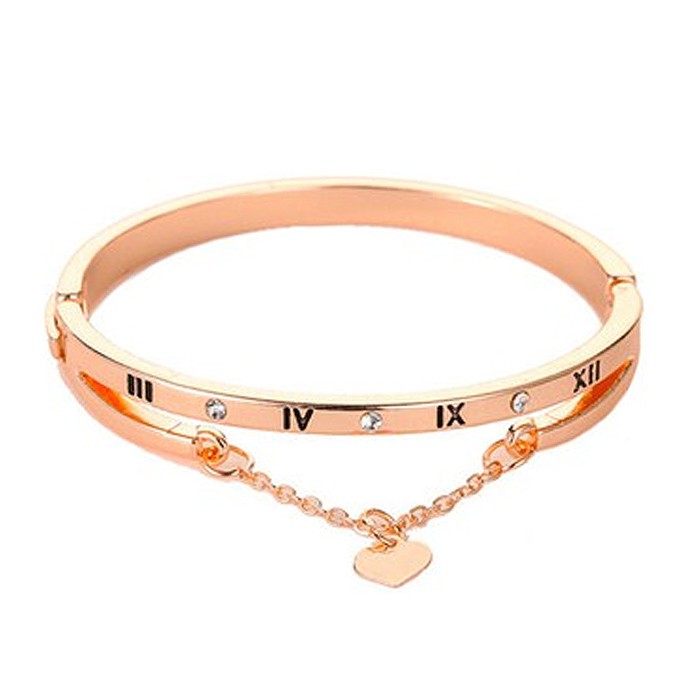 ★ Cayman ★ Gelang Magnetic Wanita Titanium Bangle Korea Bracelet Jewelry Men Women jew20-2 Style Rosegold