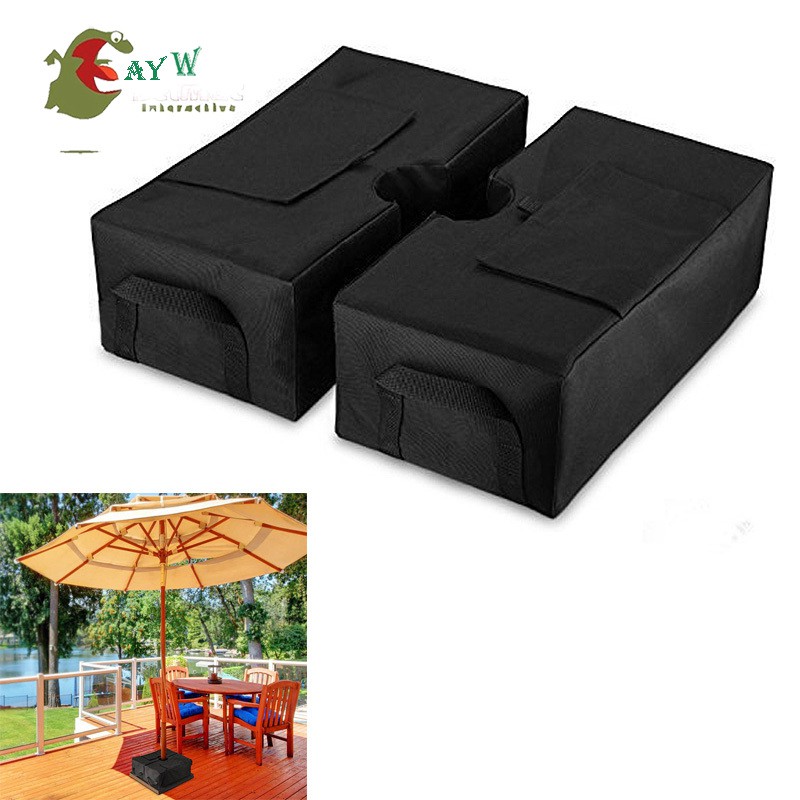 Ayw 2pcs Detachable Umbrella Base Weight 18 Cantilever Outdoor Patio Umbrella Stand Accessories Shopee Indonesia