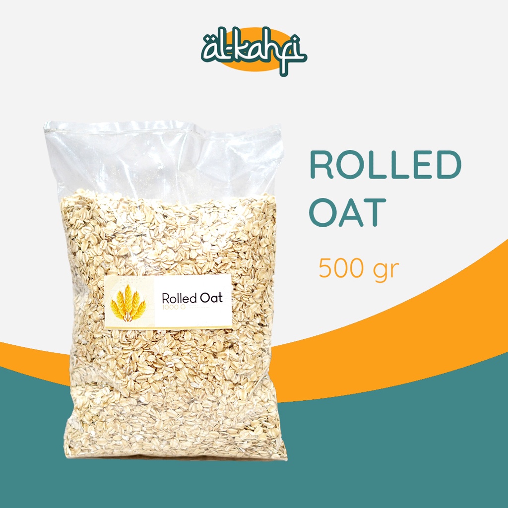 Rolled Oat 500 Gram Regular Gandum Kasar Organik Premium