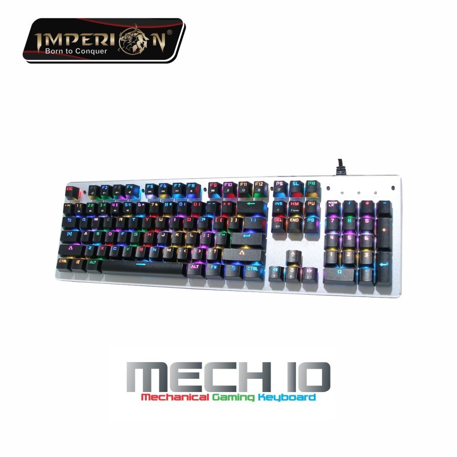 Imperion Trooper 10 Mechanical Gaming Keyboard Full Size Mech 10