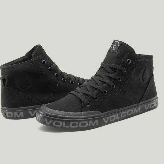 Sepatu Volcom Hi fi shoes Black