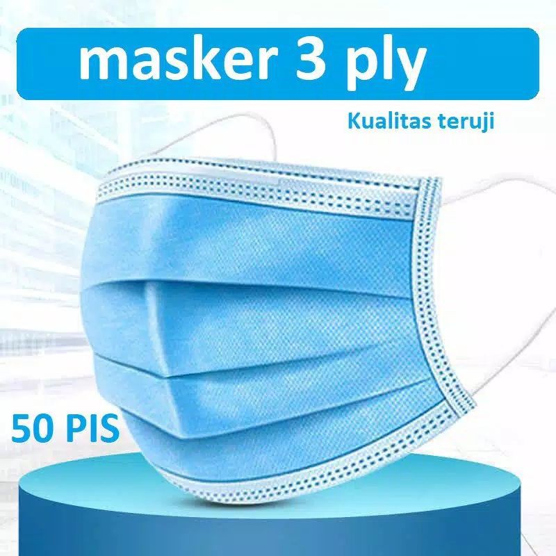 FACE MASK / MASKER 3PLY