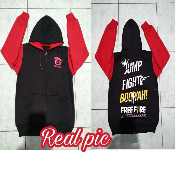 JAKET ANAK FREEFIRE REGLAN GAMING GAMERS MURAH JAKET ANAK LAKI LAKI COWOK 10 TAHUN JACKET AA011